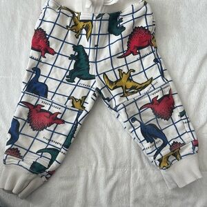 Hanna Andersson Dinosaur Print Kids Joggers - Multicolor